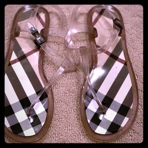 Burberry thong flats women’s size 10